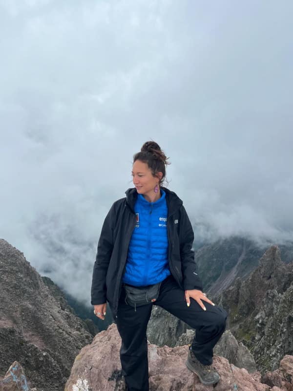 Katrin Schrimpf on Malinche volcano hike in Tlaxcala, Mexico – Eagle essence journey for freedom and vision